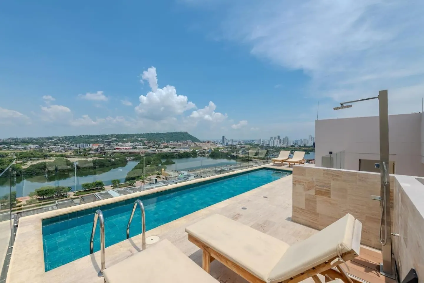 Apartment Trendy Loft In Old City - Rooftop Pool Cartagena Colombia